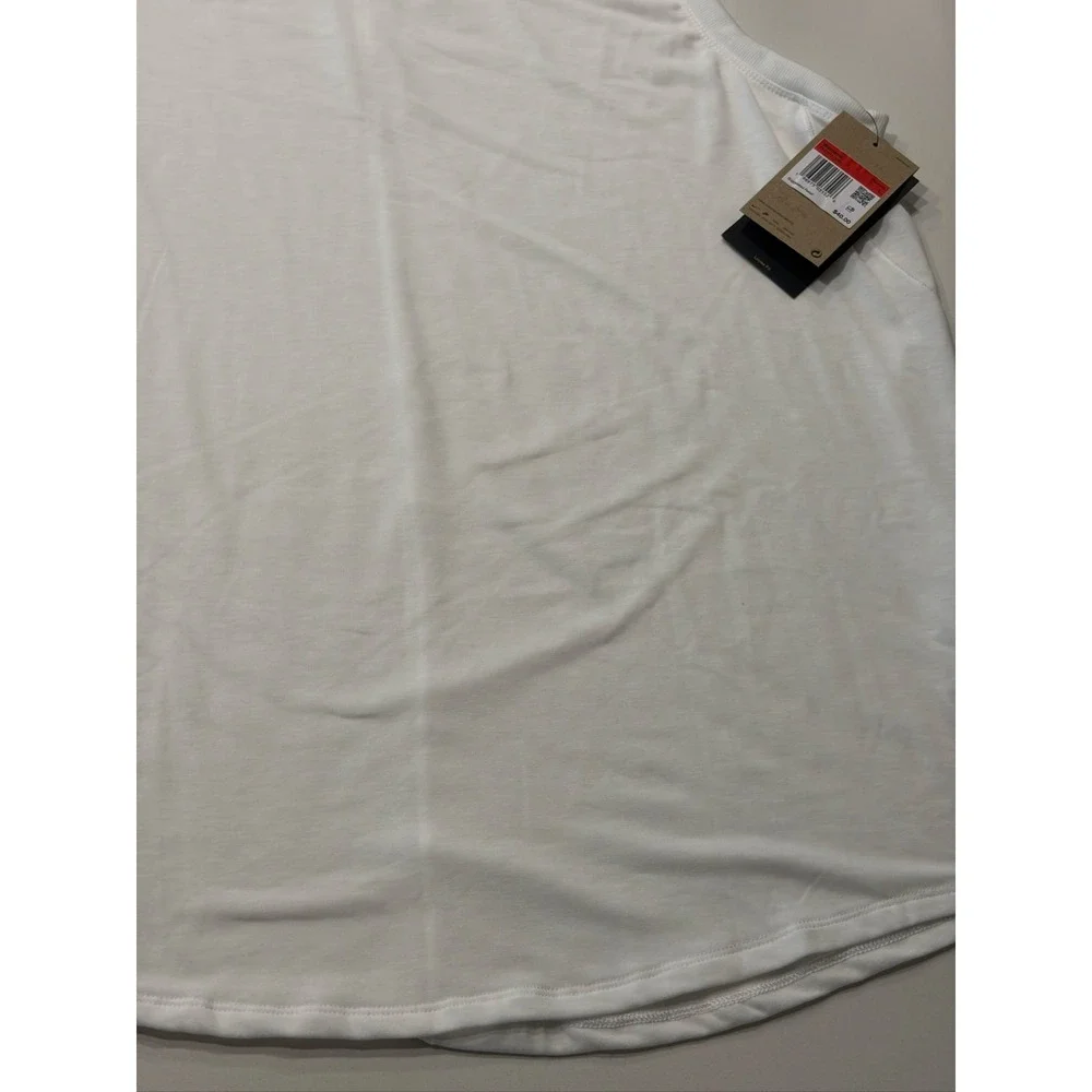 Nike Nike One Tank Top Womens L White Dri-FIT Loose Fit FN2811-100